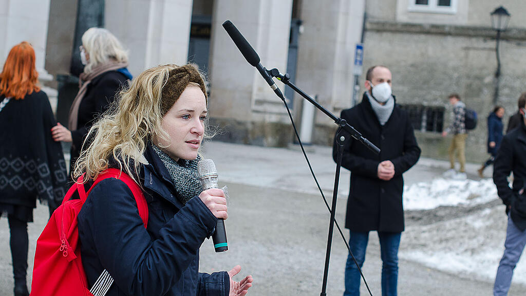 Demo Asylpolitik Salzburg