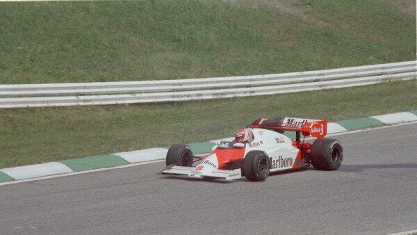 Miki Lauda auf dem Österreich-Ring 1984
