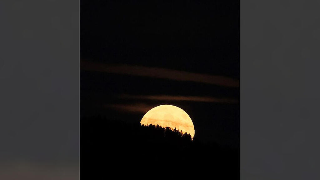 Super-Vollmond und Komet II
