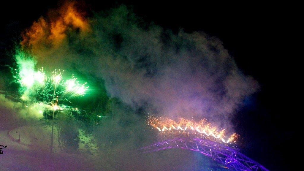 Promis bei Ski-WM-Eröffnung