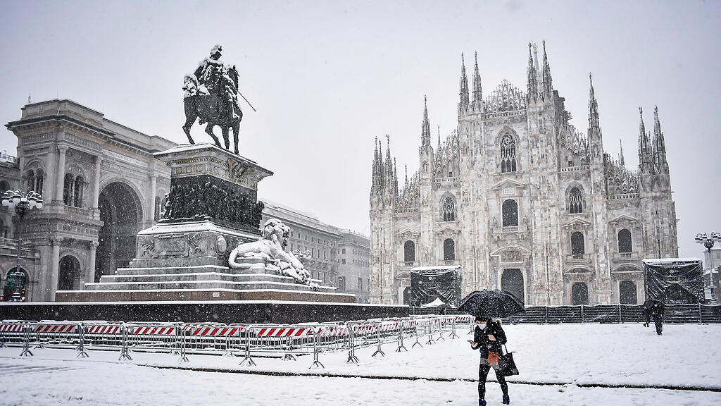 Schnee in Italien