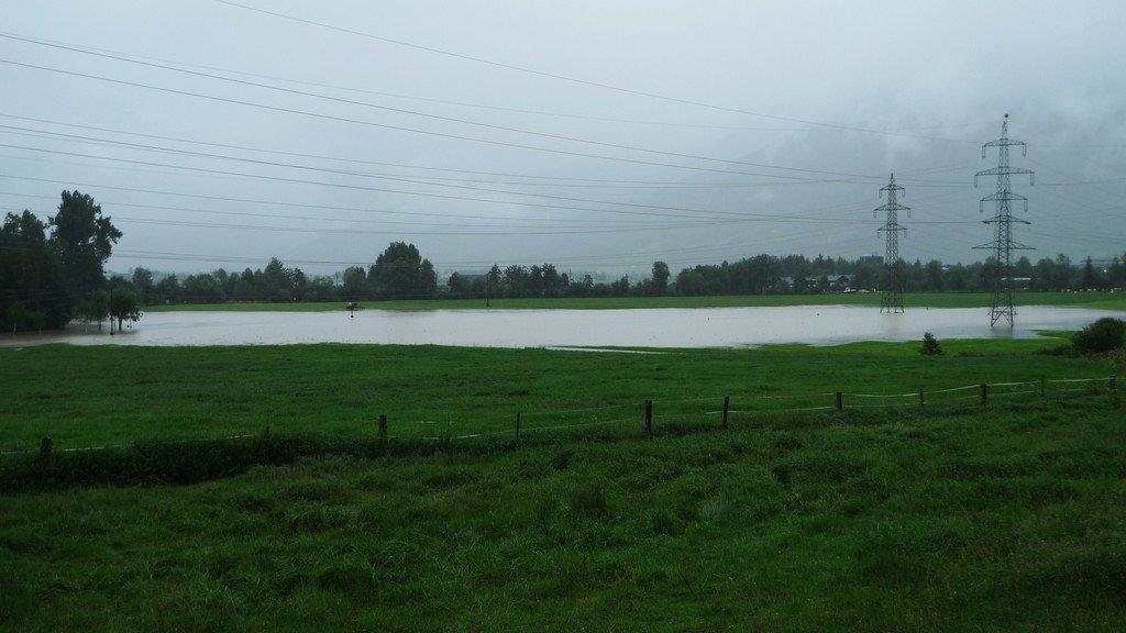 Überflutungen im Pinzgau