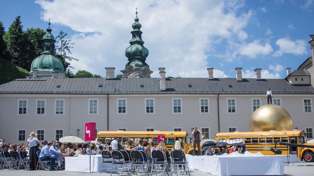 Drehstart zu Austria's Next Topmodel in Salzburg