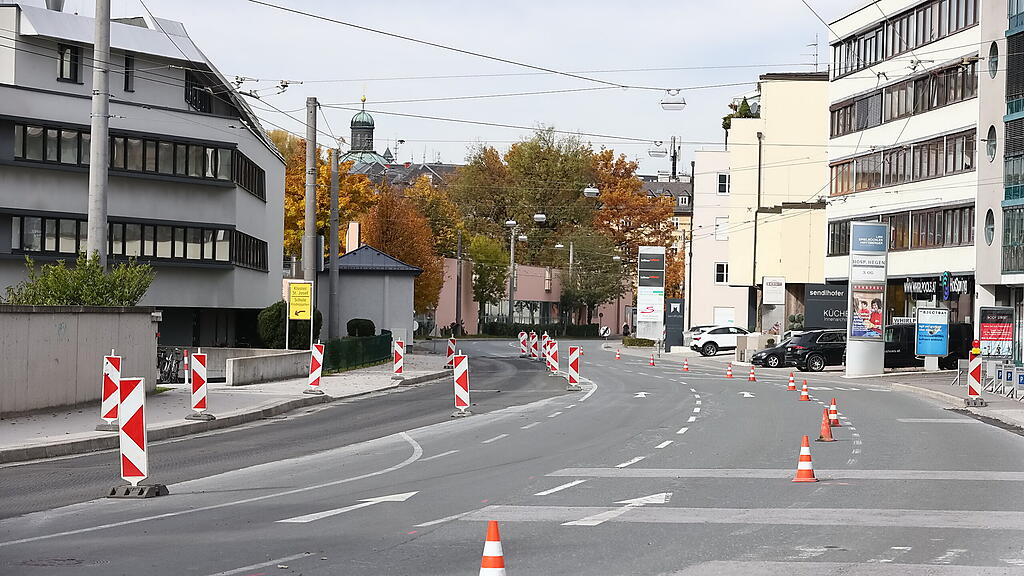Hellbrunnerstrasse Fahrbahnsanierung
