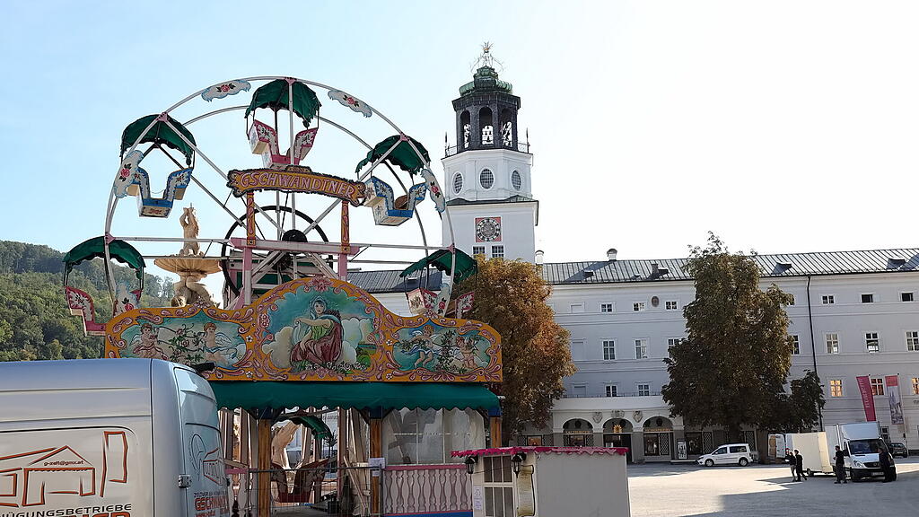 Rupertikirtag 2020, Aufbau