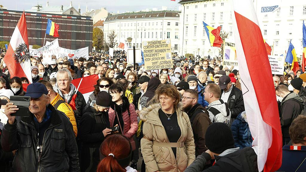 Corona-Demo Wien