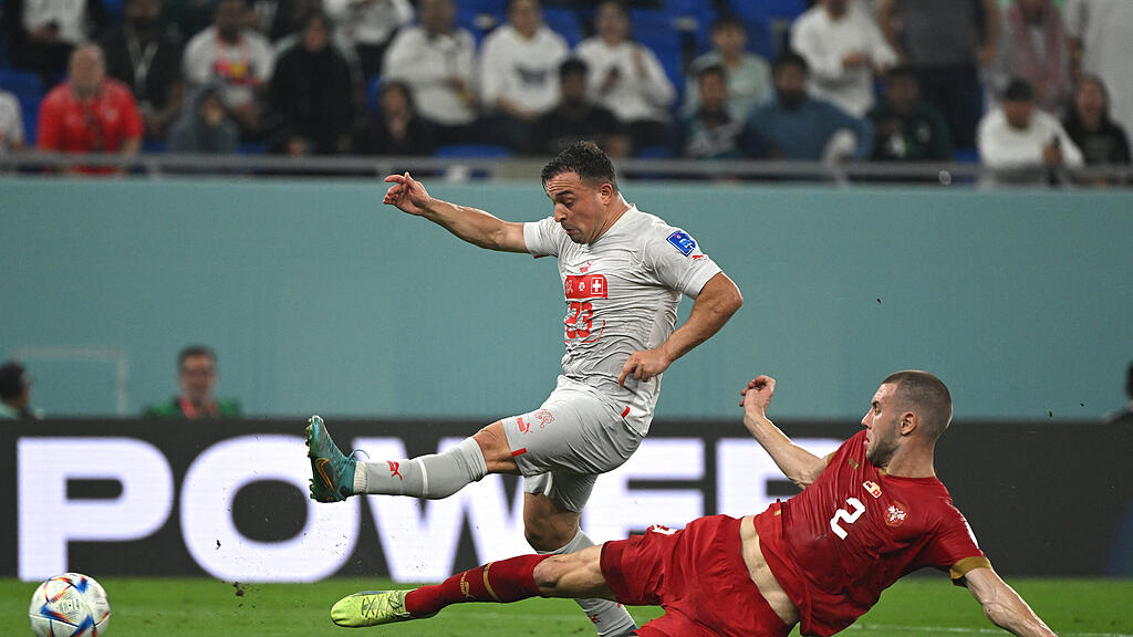 Schweiz gegen Serbien WM 2022