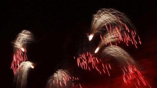 Großes Feuerwerk