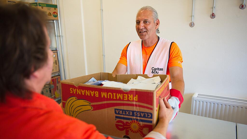 Das Logistikzentrum ist Arbeitsplatz für fünf Personen.
