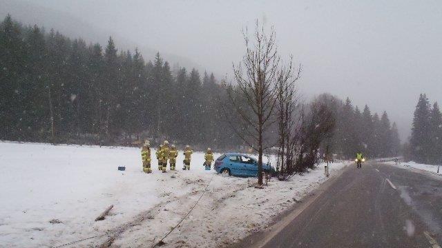 Pkw-Überschlag in Leogang