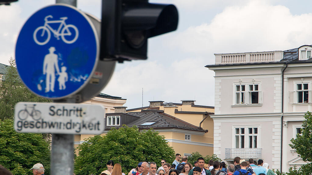 Tourist:innen-Ansturm in Salzburger Altstadt