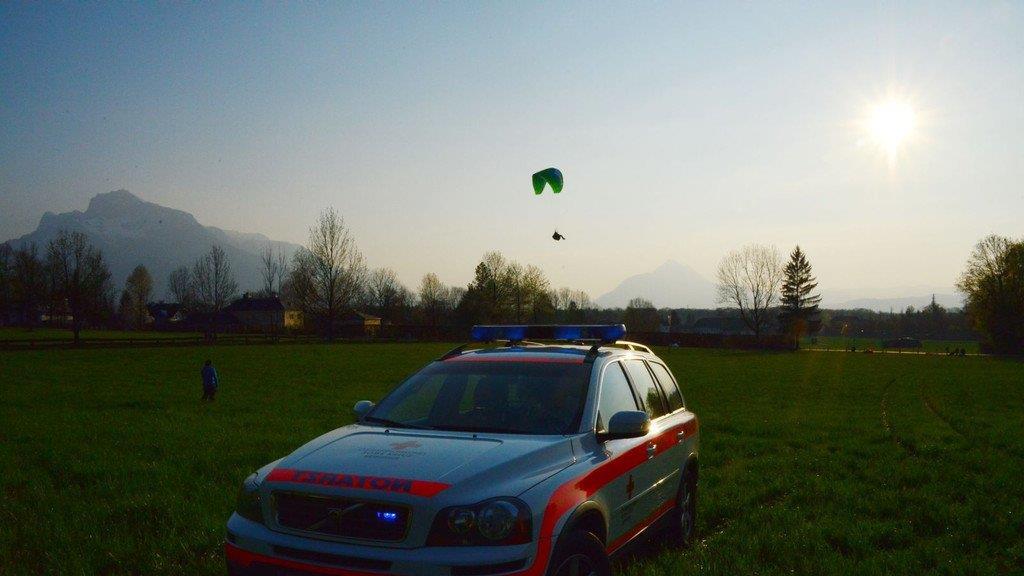 Paragleiter-Abstrurz in Aigen