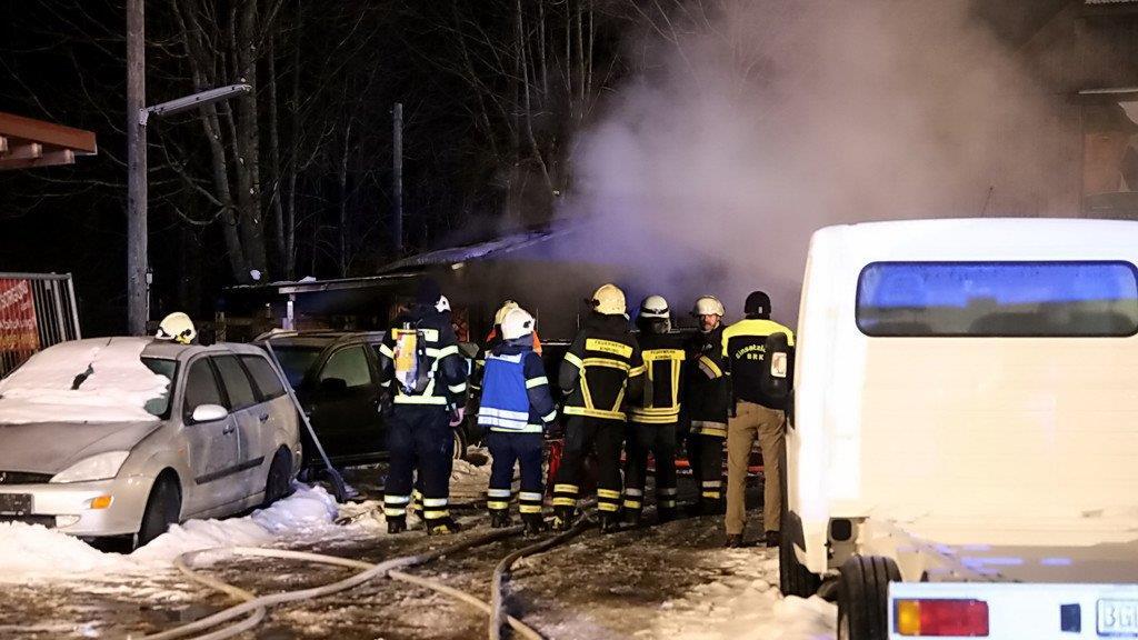 Vollbrand in Ainring