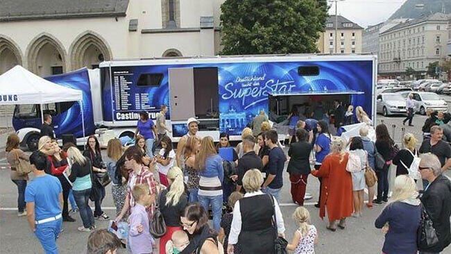 Das ein oder andere DSDS-Casting fand bereits am Mirabellplatz statt.