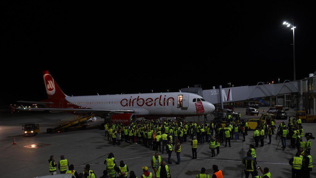Letzter Flug Air Berlin