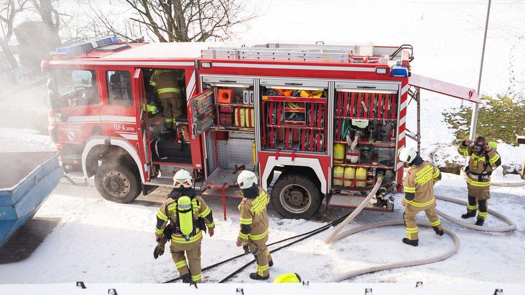 Brand in Steindorf bei Straßwalchen