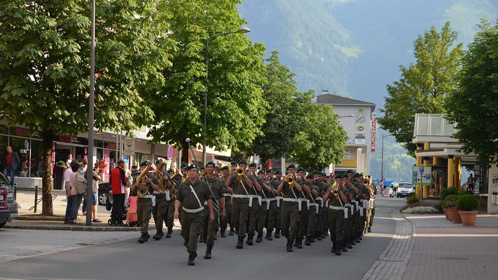 Militärmusik in St. Johann