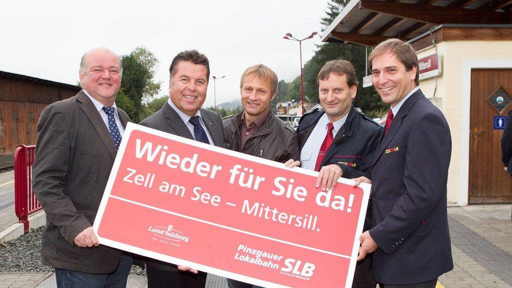 Mayr gibt Pinzgaubahn frei