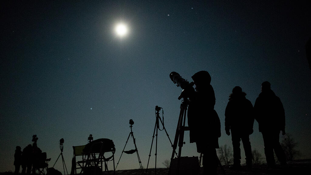 Mondfinsternis in Wien