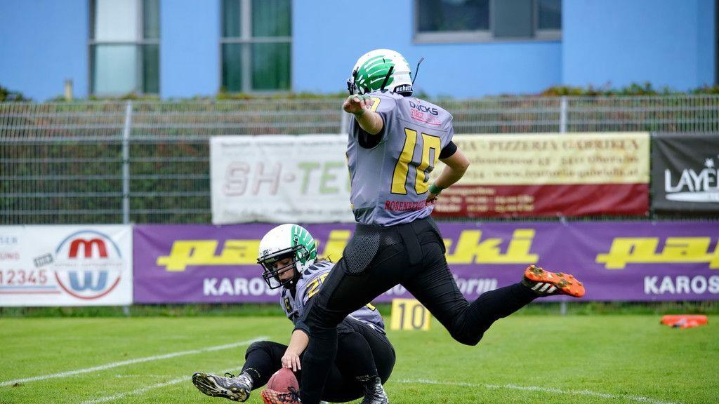 AFL: Salzburg Ducks vs. Schwaz Hammers 32:6
