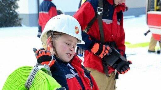 Jugendfeuerwehrübung in Grödig