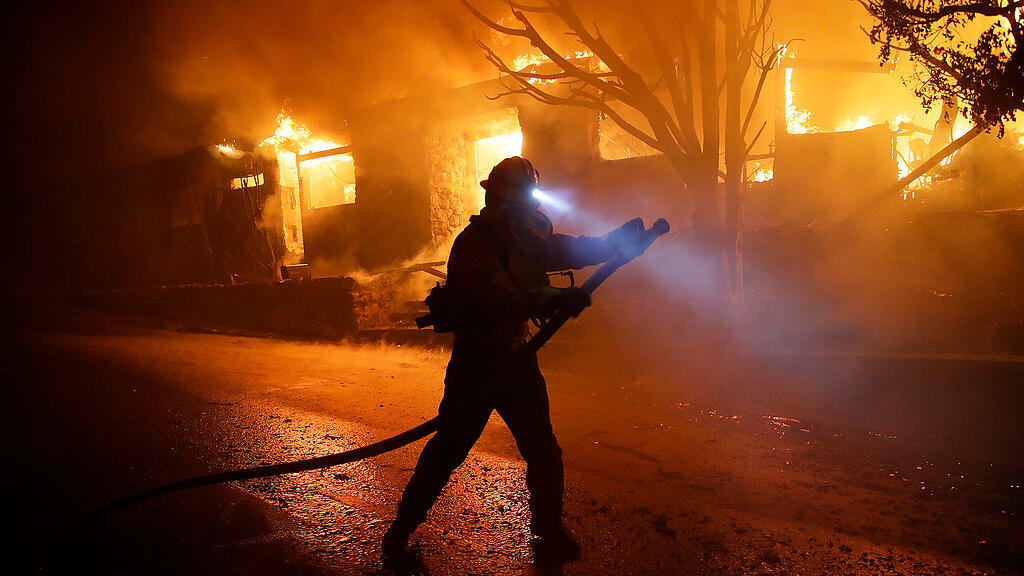Getty Fire, Kalifornien
