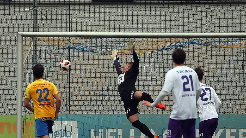 Austria Salzburg bezwingt im Stadtderby den SAK 1914.