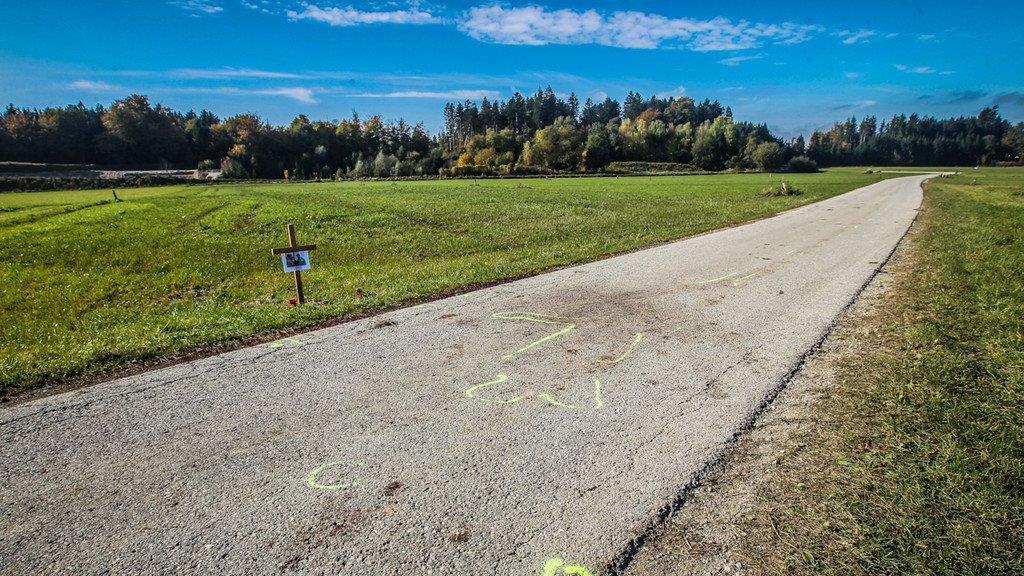 Bilder der Unfallstelle in OÖ