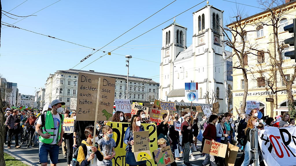 Klimastreik in Salzburg