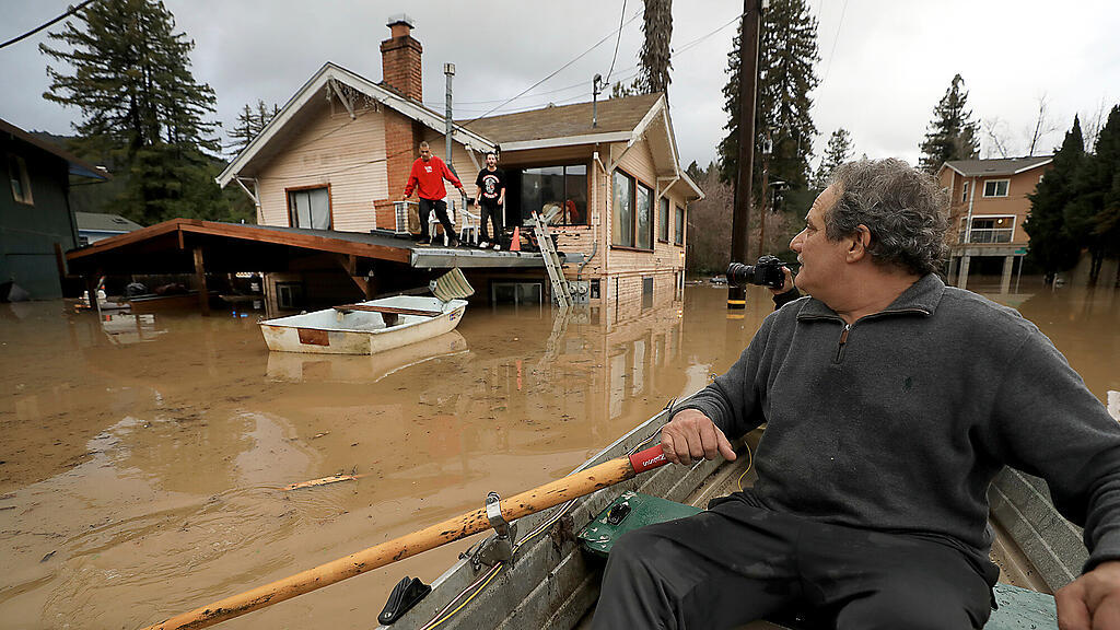 Kalifornien Unwetter