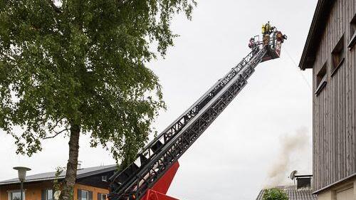 Haus in Neumarkt in Flammen I