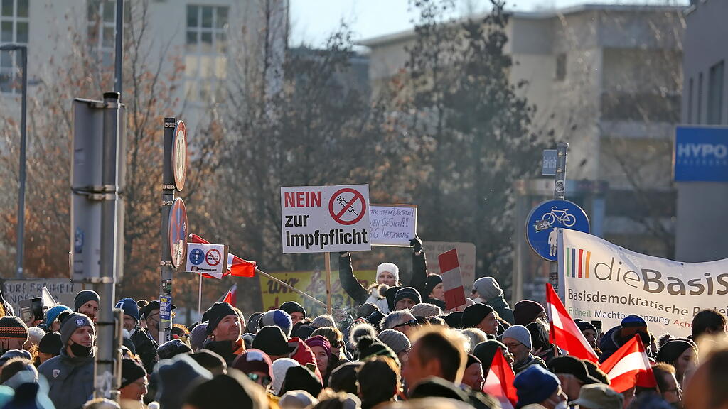MFG-Kundgebung in Salzburg