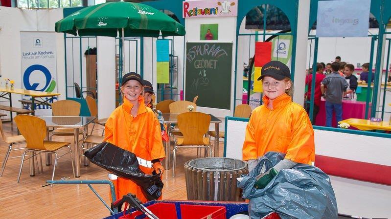 Die Kinderstadt am Mittwoch