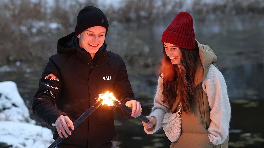 Krampus Einstimmung und Kinderkrampuslauf am Egelsee