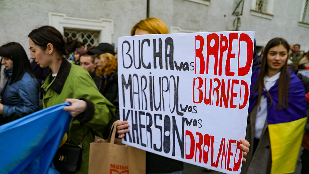 solidaritätsmarsch ukraine-krieg