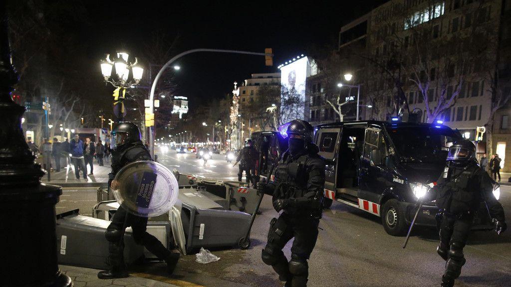 Proteste in Katalonien