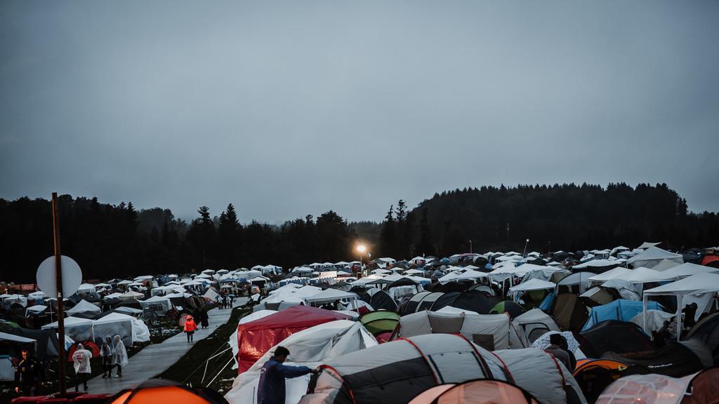 ELF 2018: Tag 2 - Camping