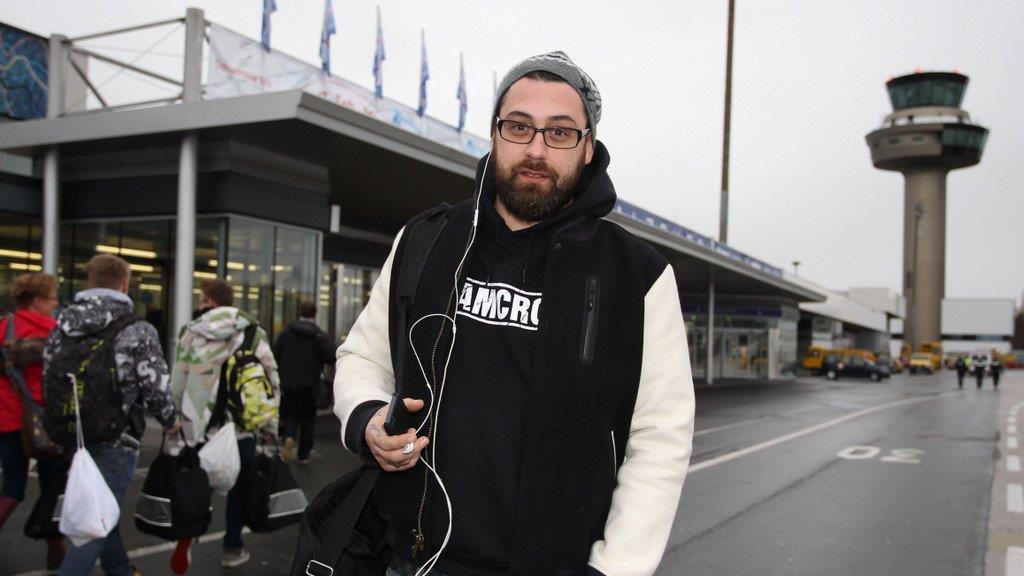 Sido am Salzburger Flughafen