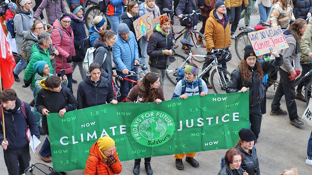 Klimastreik in Salzburg