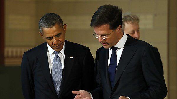 Obama und Rutte sind sich großteils einig