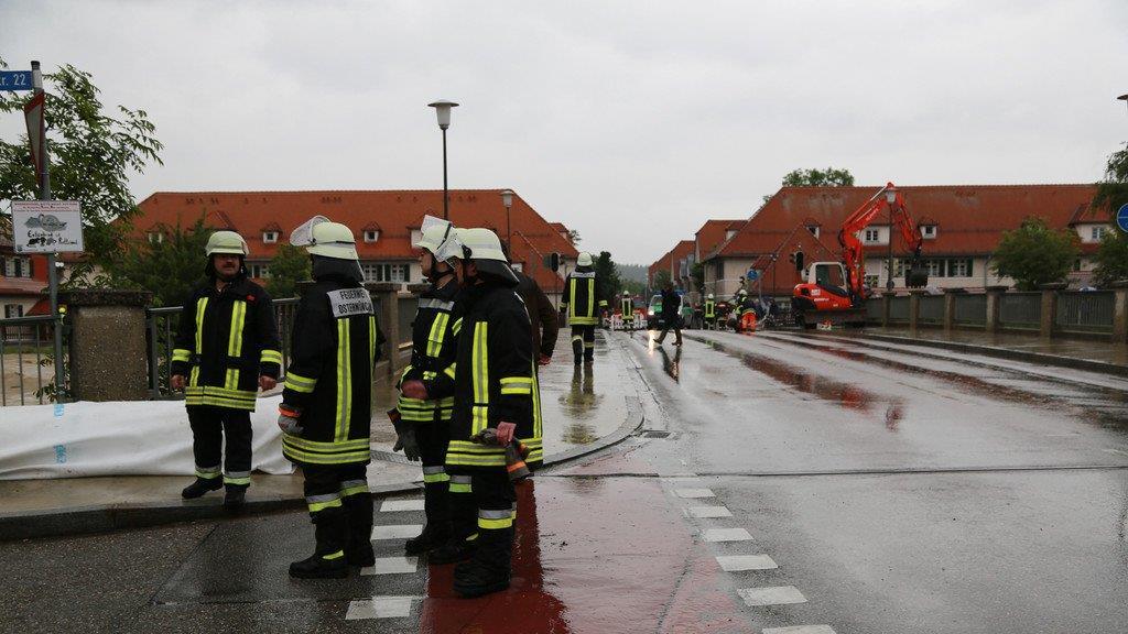 Kolbermoor: Dammbruch verhindert