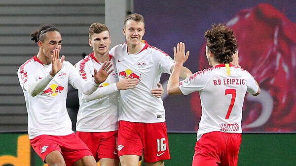 RB Leipzig steigt auf Platz 3 der deutschen Bundesliga auf