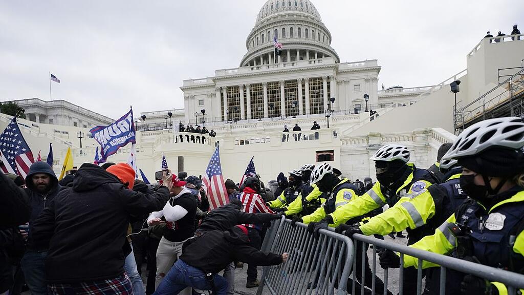 Washington, Sturm auf Kapitol, Trump-Anh\u00e4nger,