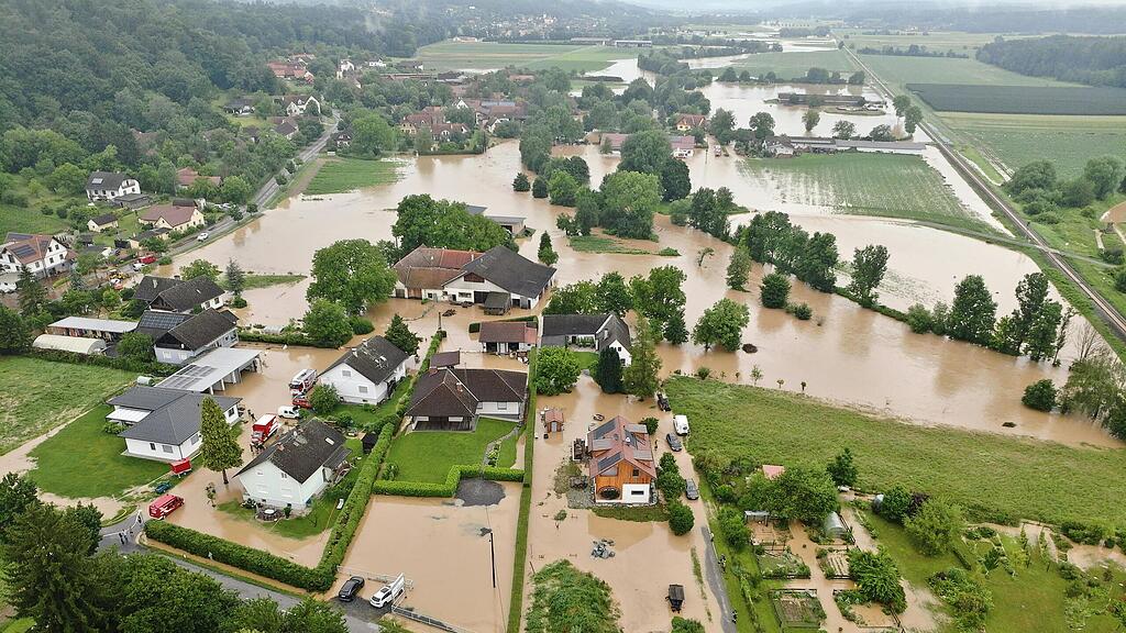 Unwetter in Steiermark