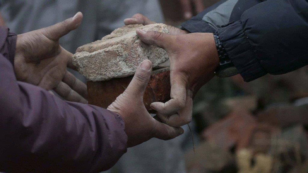 Hilfe nach Erdbeben in Nepal
