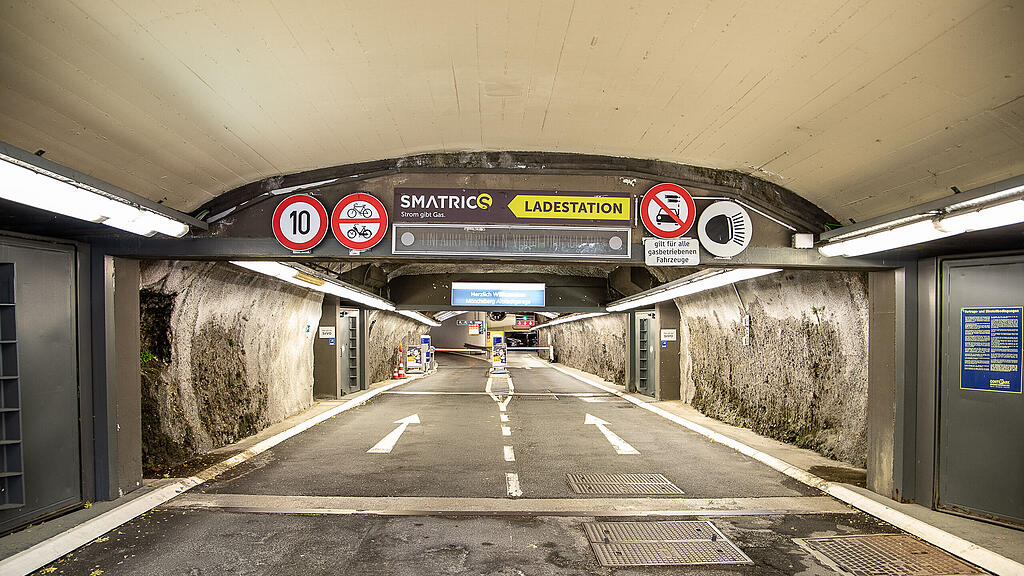 Mönchsberggarage, Altstadtgarage