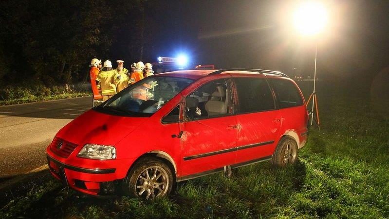 Bilder vom Unfallort auf der L207