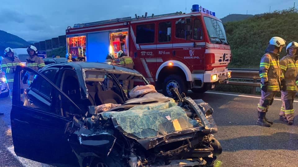 A10, Unfall, Eben