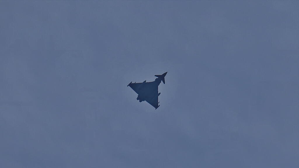 Übungsflüge der Eurofighter