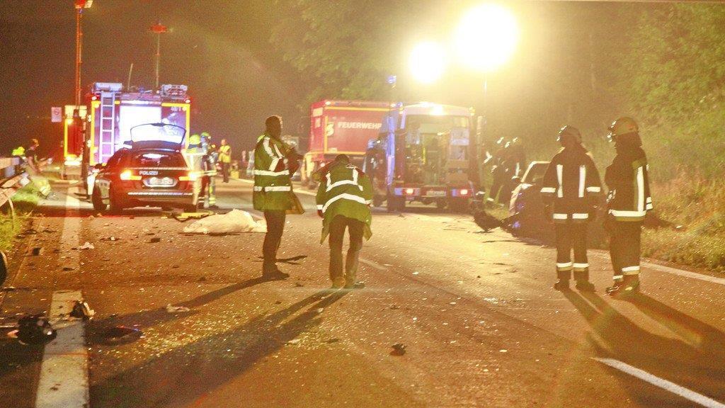 Horrorcrash auf A8 bei Grabenstätt